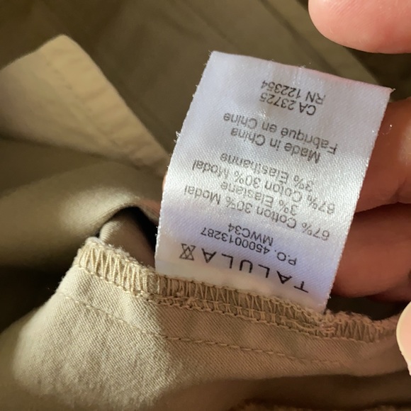 Talula starboard tan color shorts - Picture 8 of 10